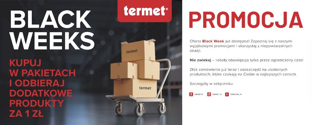 Baner Promocja Termet - Black Weeks